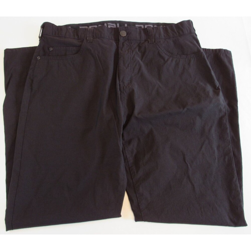 Denali Mens Technical Stretch Lightweight Pants Size 36W 30L Black